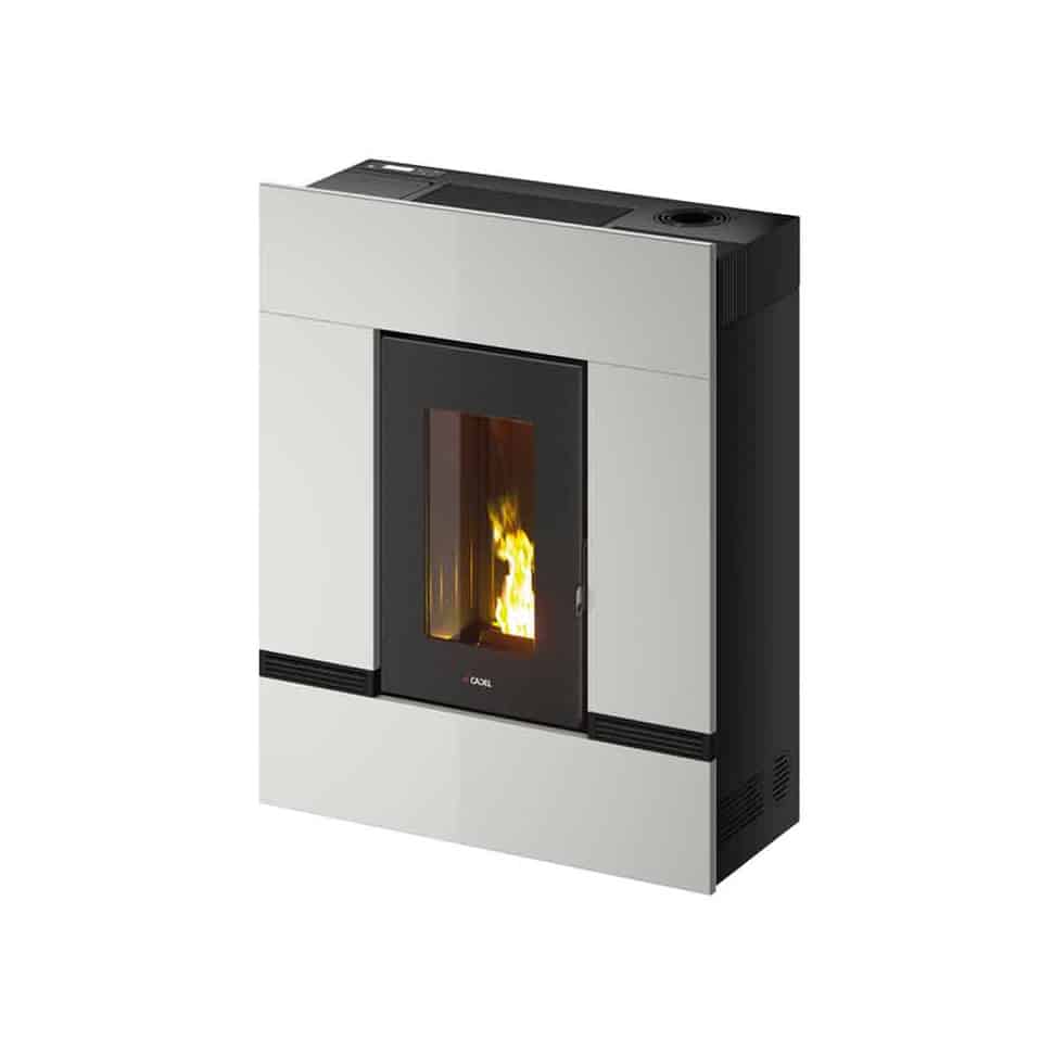 Poêle à granulés CADEL Mithos 12Kw blanc