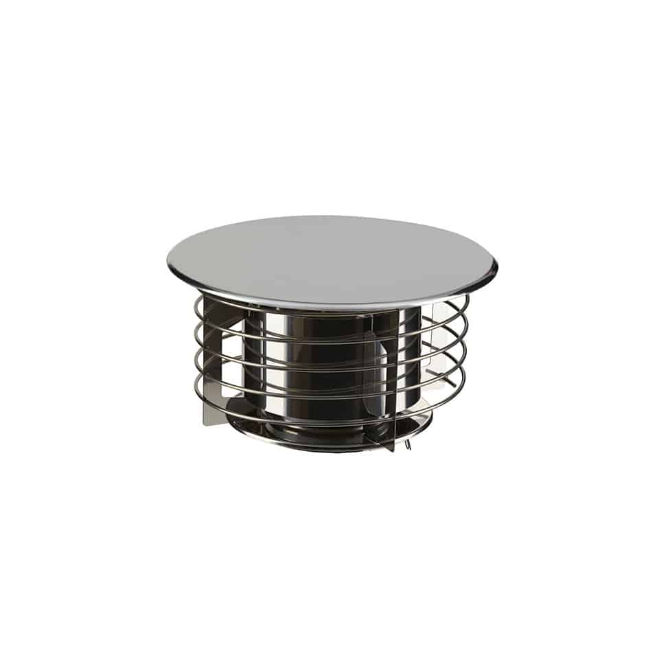 Chapeau de cheminée aspirateur spiral POUJOULAT