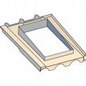 Embase sortie de toit pour tuiles POUJOULAT