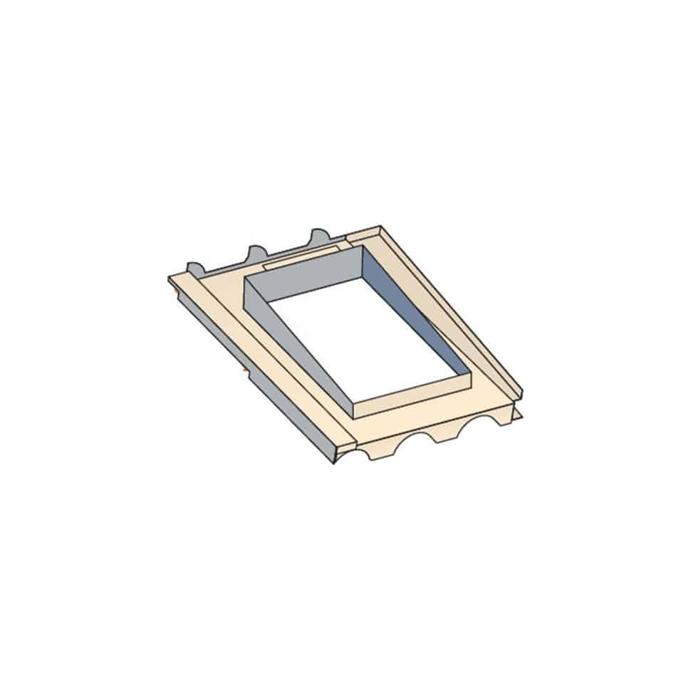 Embase sortie de toit pour tuiles POUJOULAT