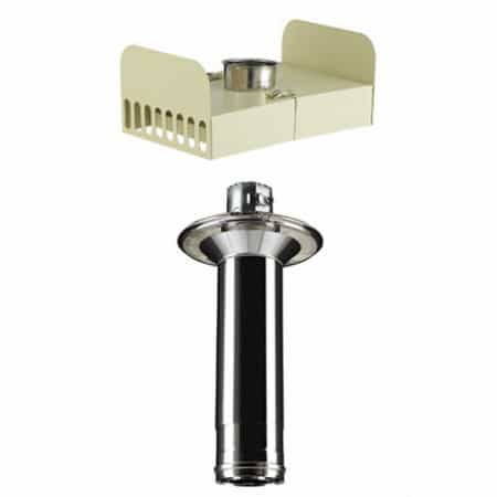 kit adaptation du système PGI sur une sortie de toit modèle PROVENCE conduit Inox Galva Ø180