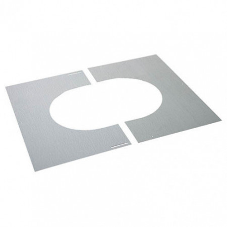 Plaque de propreté pour pente de toit 30/40° PPG30/40° 150 PLAQ.PROPRETE30/40°GALVA 150