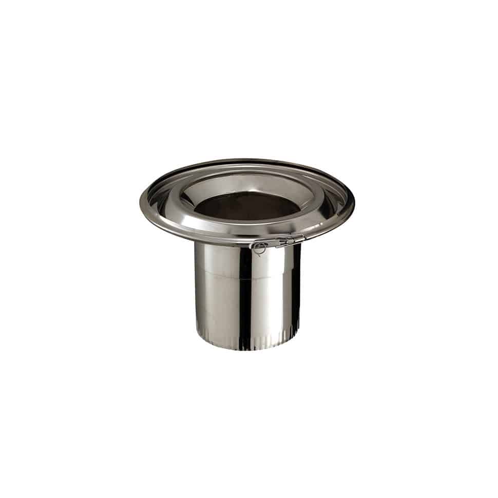 Réduction conique sur conduit inox simple paroi P 150I-... Diamètre 130