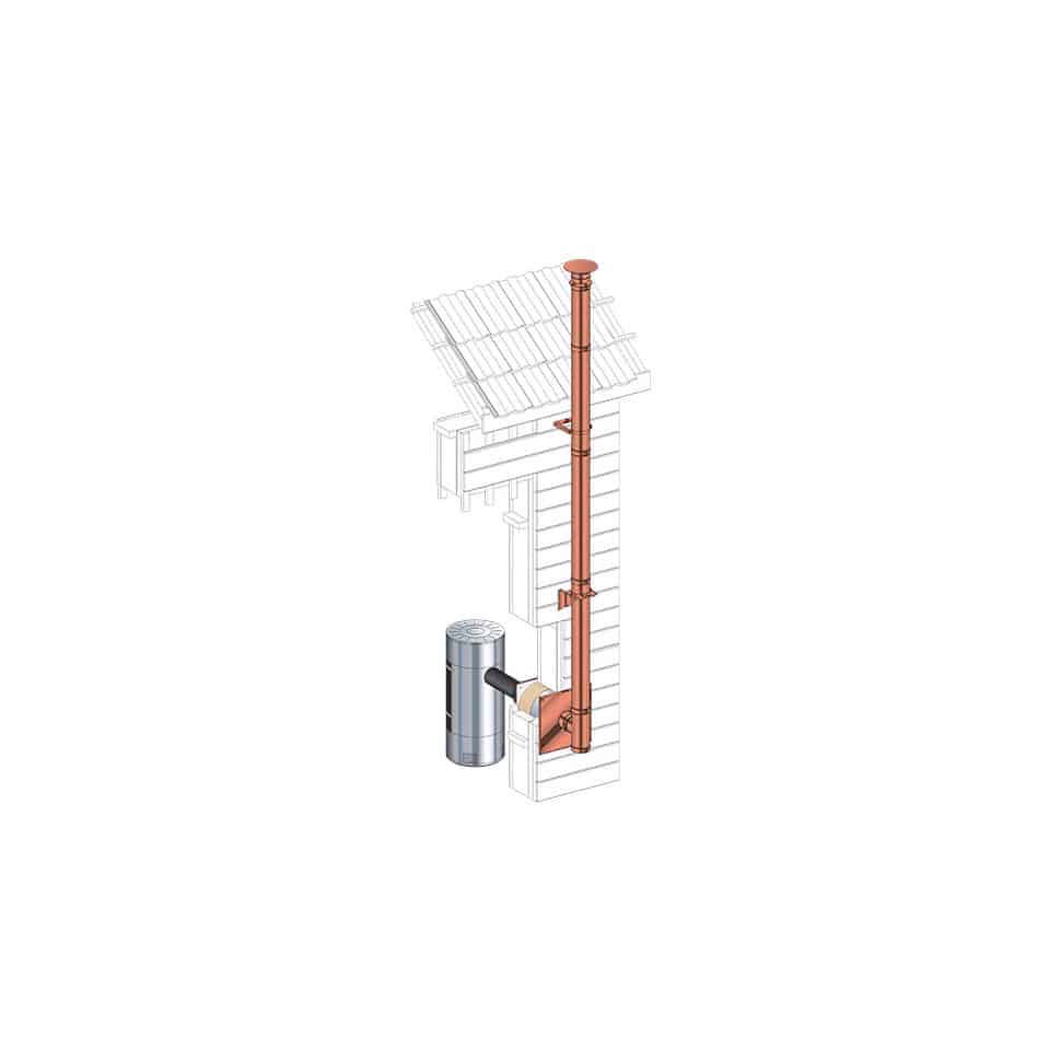 TE ISOLE  90° Pour conduit de raccordement  0:200 ZI