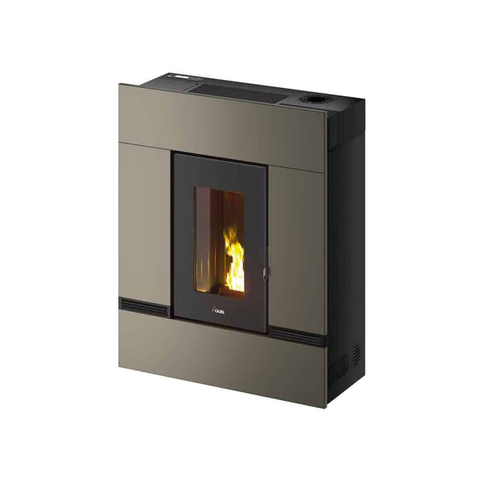 Poêle à granulés CADEL Mithos 12Kw light bronze