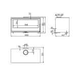 Poêle à bois EBANO 8,9KW