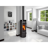 Poêle à bois ALEA 6KW rotatif