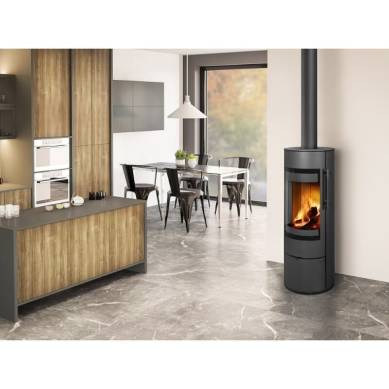 Poêle à bois ALEA 6KW rotatif