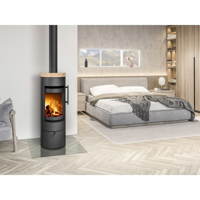 Poêle à bois ALEA 6KW rotatif