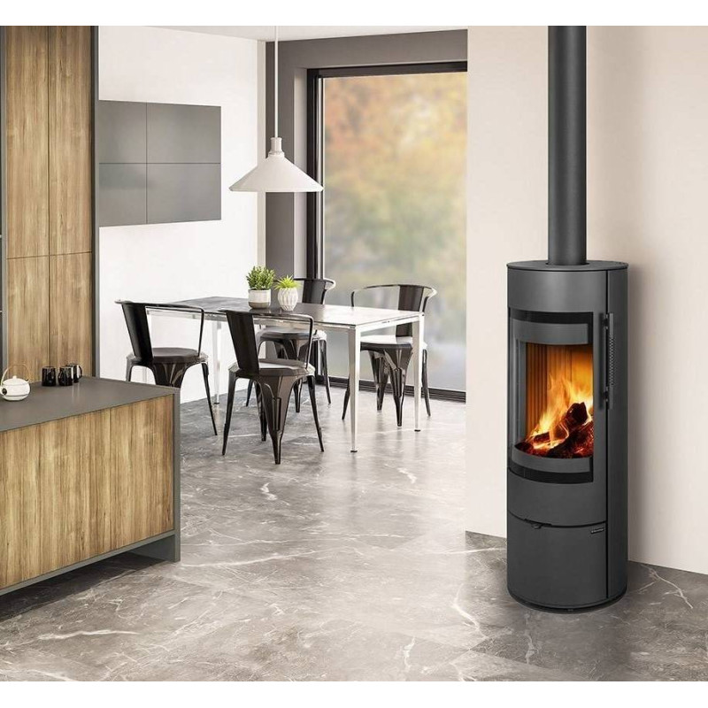 Poêle à bois ALEA 6KW rotatif