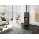 Poêle à bois EVORA Otop à accumulation 4KW