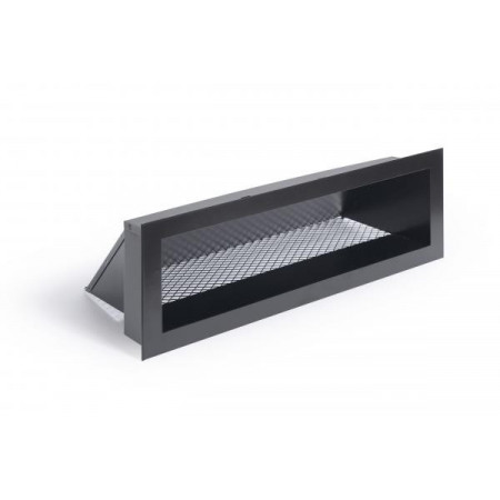 2 grilles de coffrage blanches SOHO 370x130mm avec précadre